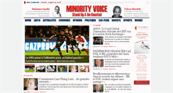 Desktop Screenshot of minorityvoice.info