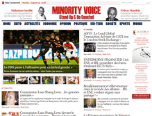Tablet Screenshot of minorityvoice.info